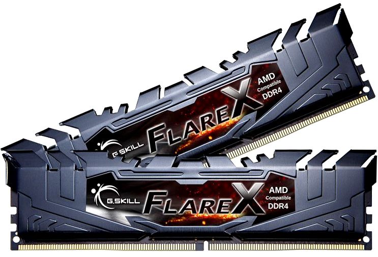 Оперативная память 32Gb DDR4 3200MHz G.Skill Flare X (F4-3200C16D-32GFX) (2x16Gb KIT)