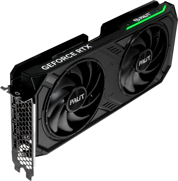 Видеокарта NVIDIA GeForce RTX 4070 Super Palit Dual 12Gb (NED407S019K9-1043D)