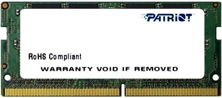 Оперативная память 16Gb DDR4 2400MHz Patriot Signature SO-DIMM (PSD416G240081S)