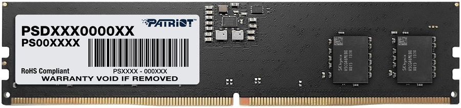 Оперативная память 8Gb DDR5 5600MHz Patriot Signature (PSD58G560041)