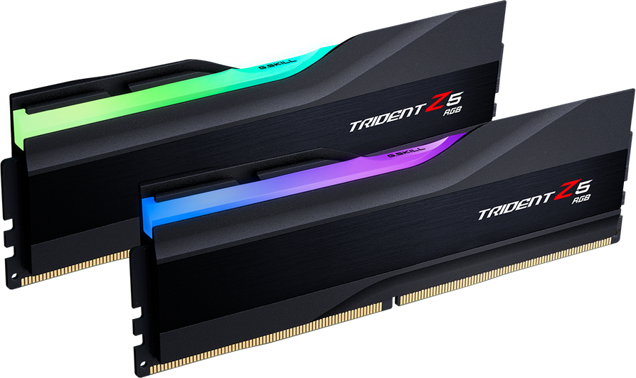 Оперативная память 48Gb DDR5 7600MHz G.Skill Trident Z5 RGB (F5-7600J3848F24GX2-TZ5RK) (2x24Gb KIT)