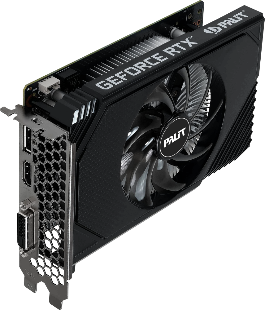 Видеокарта NVIDIA GeForce RTX 3050 Palit StormX OC 6Gb (NE63050S18JE-1070F)