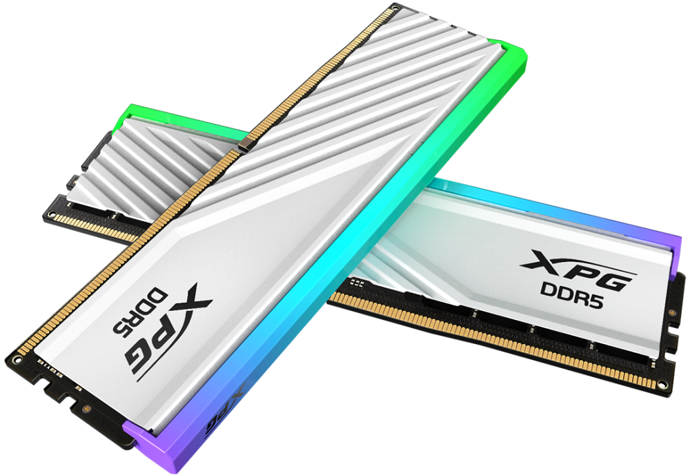 Оперативная память 32Gb DDR5 6400MHz ADATA XPG Lancer Blade RGB White (AX5U6400C3216G-DTLABRWH) (2x16Gb KIT)