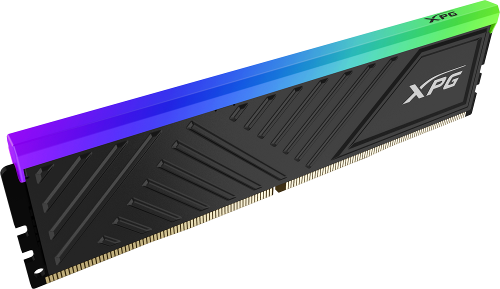 Оперативная память 8Gb DDR4 3200MHz ADATA XPG SPECTRIX D35G RGB (AX4U32008G16A-SBKD35G)