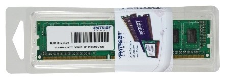 Оперативная память 8Gb DDR-III 1600MHz Patriot (PSD38G16002)