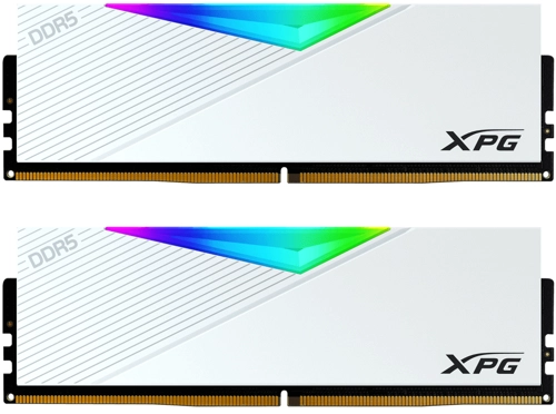 Оперативная память 64Gb DDR5 6000MHz ADATA XPG Lancer RGB (AX5U6000C3032G-DCLARWH) (2x32Gb KIT)