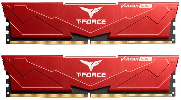 Оперативная память 32Gb DDR5 5600MHz Team T-Force Vulcan (FLRD532G5600HC32DC01) (2x16Gb KIT)
