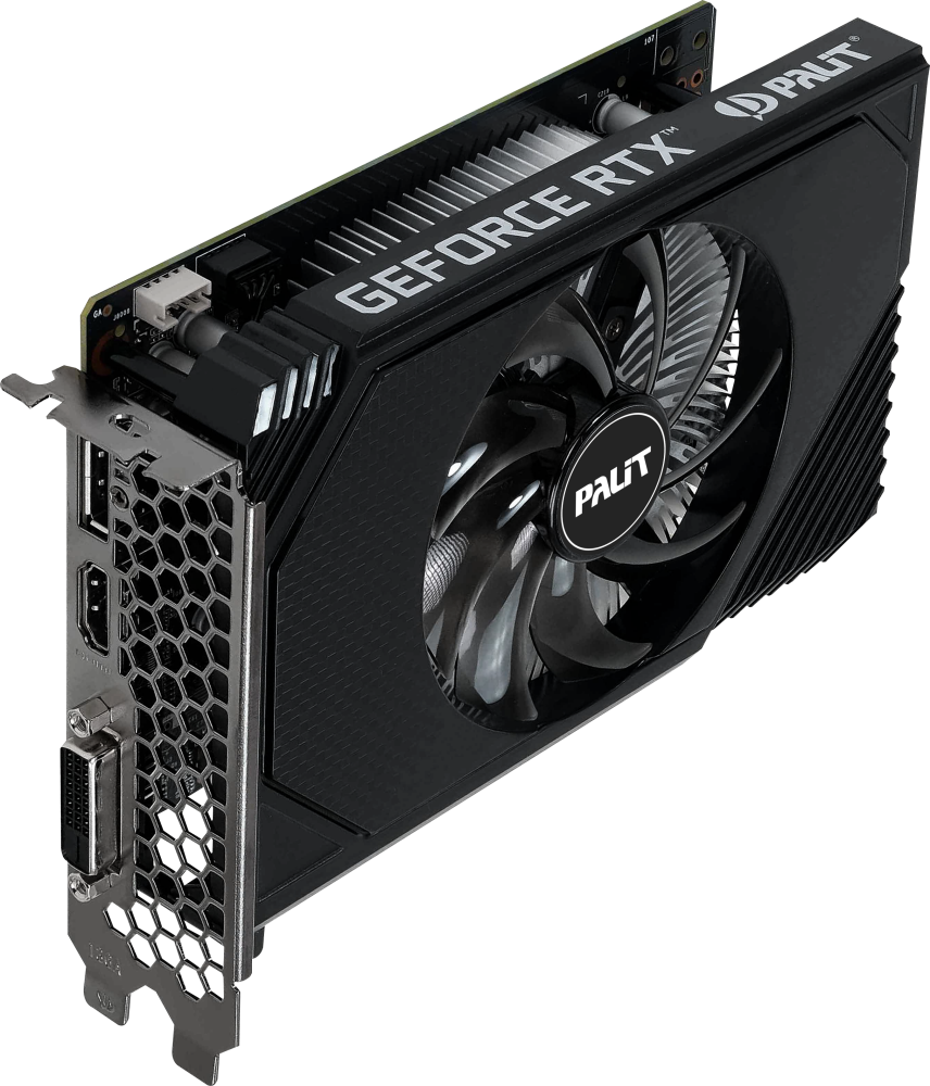 Видеокарта NVIDIA GeForce RTX 3050 Palit StormX 6Gb (NE63050018JE-1070F)