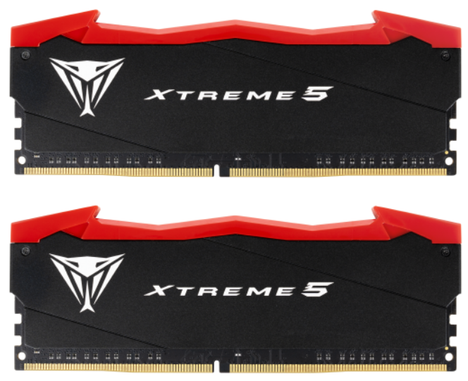 Оперативная память 32Gb DDR5 7600MHz Patriot Viper Xtreme 5 (PVX532G76C36K) (2x16Gb KIT)