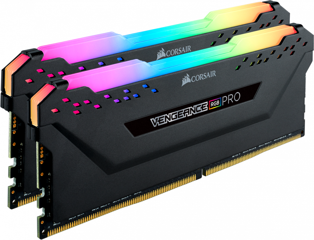 Оперативная память 16Gb DDR4 4000MHz Corsair Vengeance RGB PRO (CMW16GX4M2Z4000C18) (2x8Gb KIT)