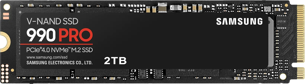 Накопитель SSD 2Tb Samsung 990 PRO (MZ-V9P2T0B)