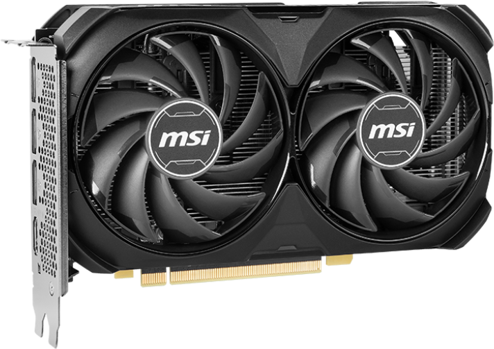 Видеокарта NVIDIA GeForce RTX 4060 Ti MSI 8Gb (RTX 4060 Ti VENTUS 2X BLACK 8G OC)