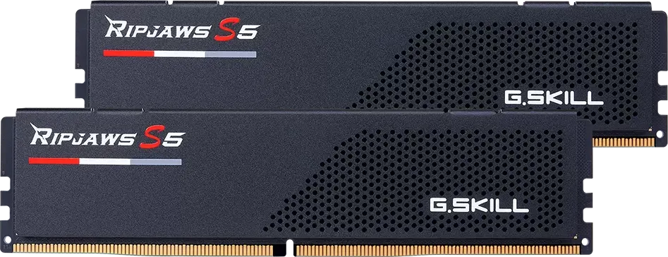 Оперативная память 64Gb DDR5 6800MHz G.Skill Ripjaws S5 (F5-6800J3445G32GX2-RS5K) (2x32Gb KIT)
