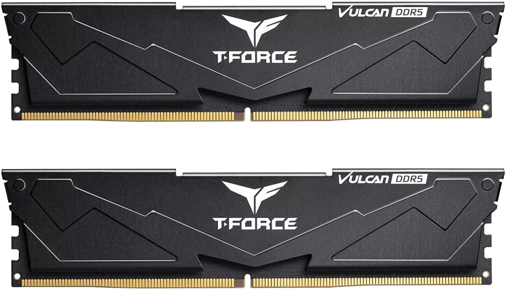 Оперативная память 32Gb DDR5 6000MHz Team T-Force Vulcan (FLBD532G6000HC38ADC01) (2x16Gb KIT)