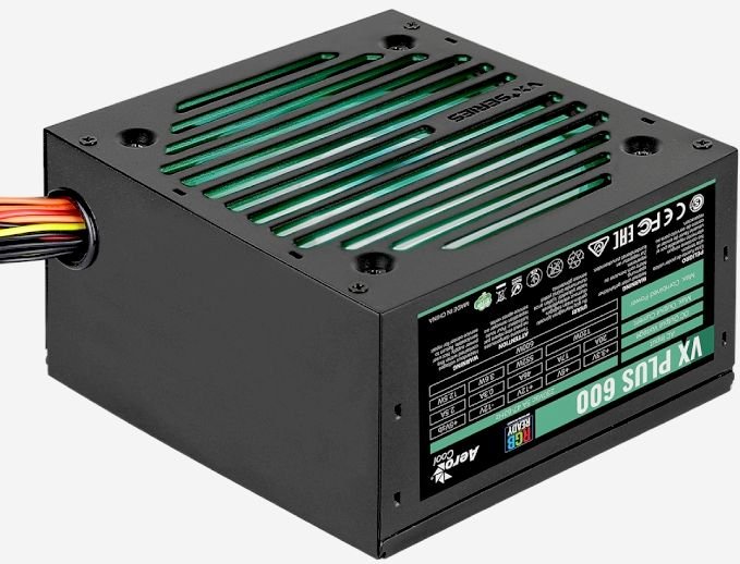 Блок питания 600W AeroCool VX-600 PLUS RGB (VX-600 PLUS RGB)