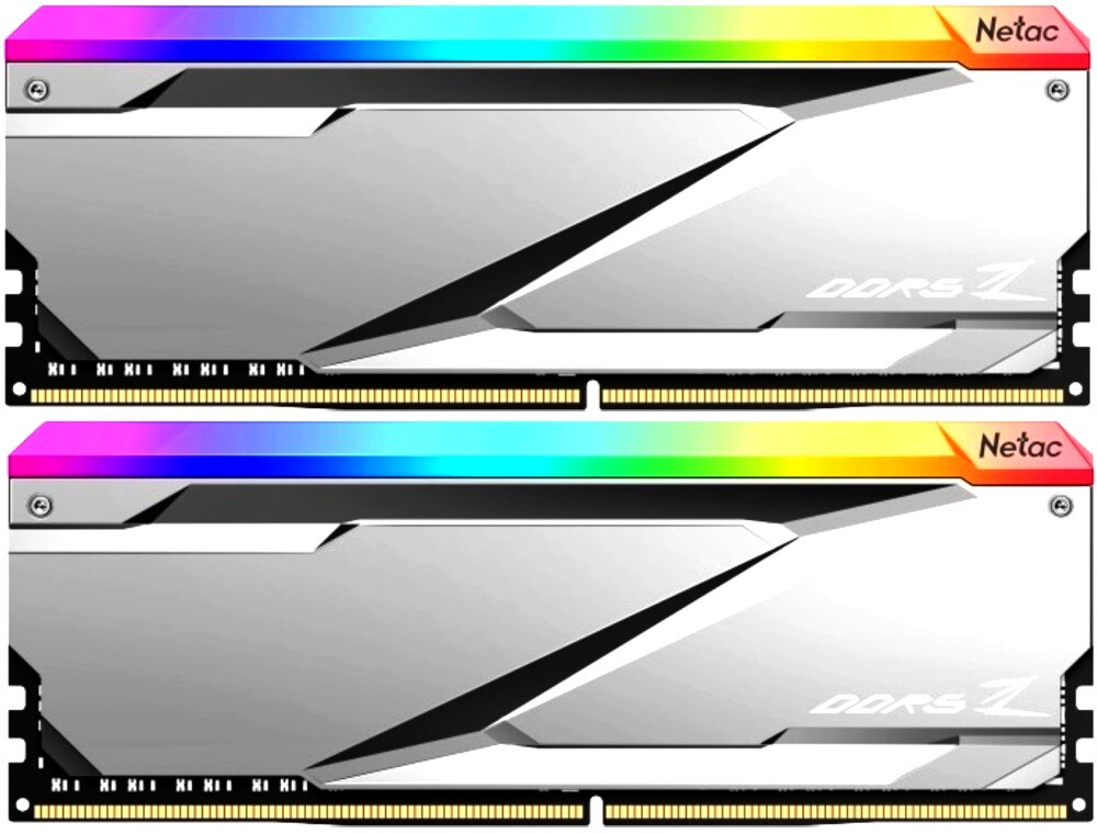 Оперативная память 32Gb DDR5 6200MHz Netac Z RGB (NTZED5P62DP-32S) (2x16Gb KIT)
