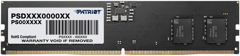Оперативная память 32Gb DDR5 5600MHz Patriot Signature (PSD532G56002)