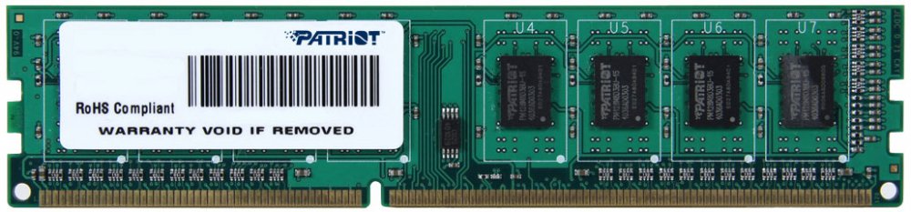 Оперативная память 4Gb DDR-III 1600MHz Patriot Signature (PSD34G160081)