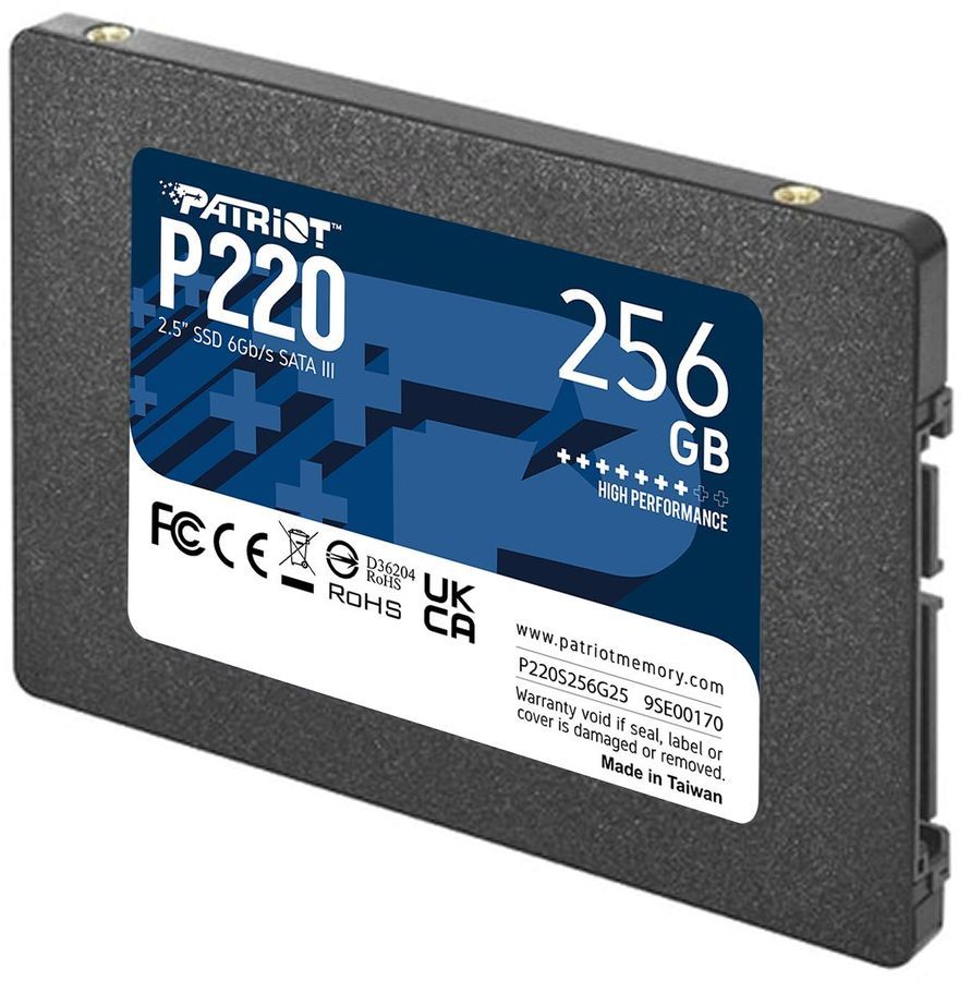 Накопитель SSD 256Gb Patriot P220 (P220S256G25)