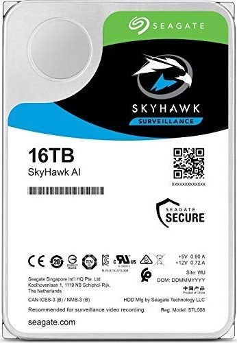 Жёсткий диск 16Tb SATA-III Seagate SkyHawk AI (ST16000VE002)