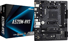 Материнская плата ASRock A520M-HVS (A520M-HVS)