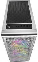 Корпус Powercase Mistral Z4С Mesh LED White (CMIZ4CW-L4)