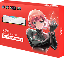Оперативная память 32Gb DDR5 7200MHz ADATA XPG Lancer RGB (AX5U7200C3416G-DCLARWH) (2x16Gb KIT)