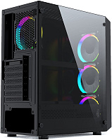Корпус Powercase Mistral Z4 Mesh RGB Black (CMIZB-R4)