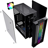 Корпус Powercase Mistral Evo Black (CMIEB-F4S)