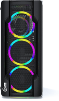 Корпус Powercase Mistral X4 Mesh LED Black (CMIXB-L4)