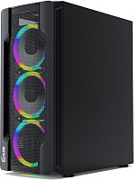 Корпус Powercase Mistral X4 Mesh LED Black (CMIXB-L4)