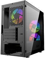 Корпус Powercase Alisio Micro X3B Black (CAMIB-L3)