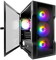 Корпус 1STPLAYER TRILOBITE T3-G Black (T3-G-BK-4F1)