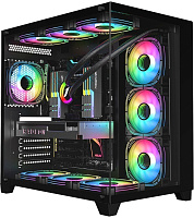 Корпус 1STPLAYER MEGAVIEW MV8-TP Black (MV8-TP-BK)