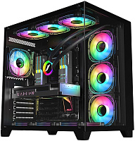 Корпус 1STPLAYER MEGAVIEW MV8-TP Black (MV8-TP-BK)