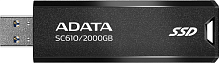 Внешний накопитель SSD 2Tb ADATA SC610 Black (SC610-2000G-CBK/RD)