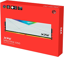 Оперативная память 8Gb DDR4 3200MHz ADATA XPG Spectrix D50 RGB (AX4U32008G16A-SW50)