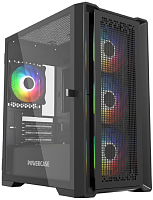 Корпус Powercase ByteFlow Micro Black