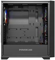 Корпус Powercase ByteFlow Micro Black