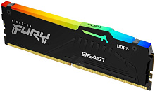 Оперативная память 16Gb DDR5 5600MHz Kingston Fury Beast RGB (KF556C40BBA-16)