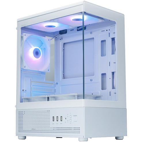 Компьютер Riwer Game FHD Optimal 3953619 (Intel Core i5-12600KF, CY12-D Wh, H610M-G WiFi D4, 32 Гб D4 (2x16), 500 Гб M.2, RTX 5060 8 Гб, Windows 11 Pro, Q300 5ARGB Wh, G600W)