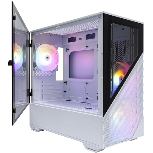 Компьютер Riwer Game D4 2k Optimal 3953765 (Intel Core i5-14600KF, DeepCool AG500 Wh ARGB V2, MSI Pro B760M-A WIFI DDR4, 32 Гб D4 3200 (2x16), 1 Tб M.2 NVMe Gm, GeForce RTX 5070 12 Гб, Windows 11 Pro, DK D7 Wh, G750W-12EC)